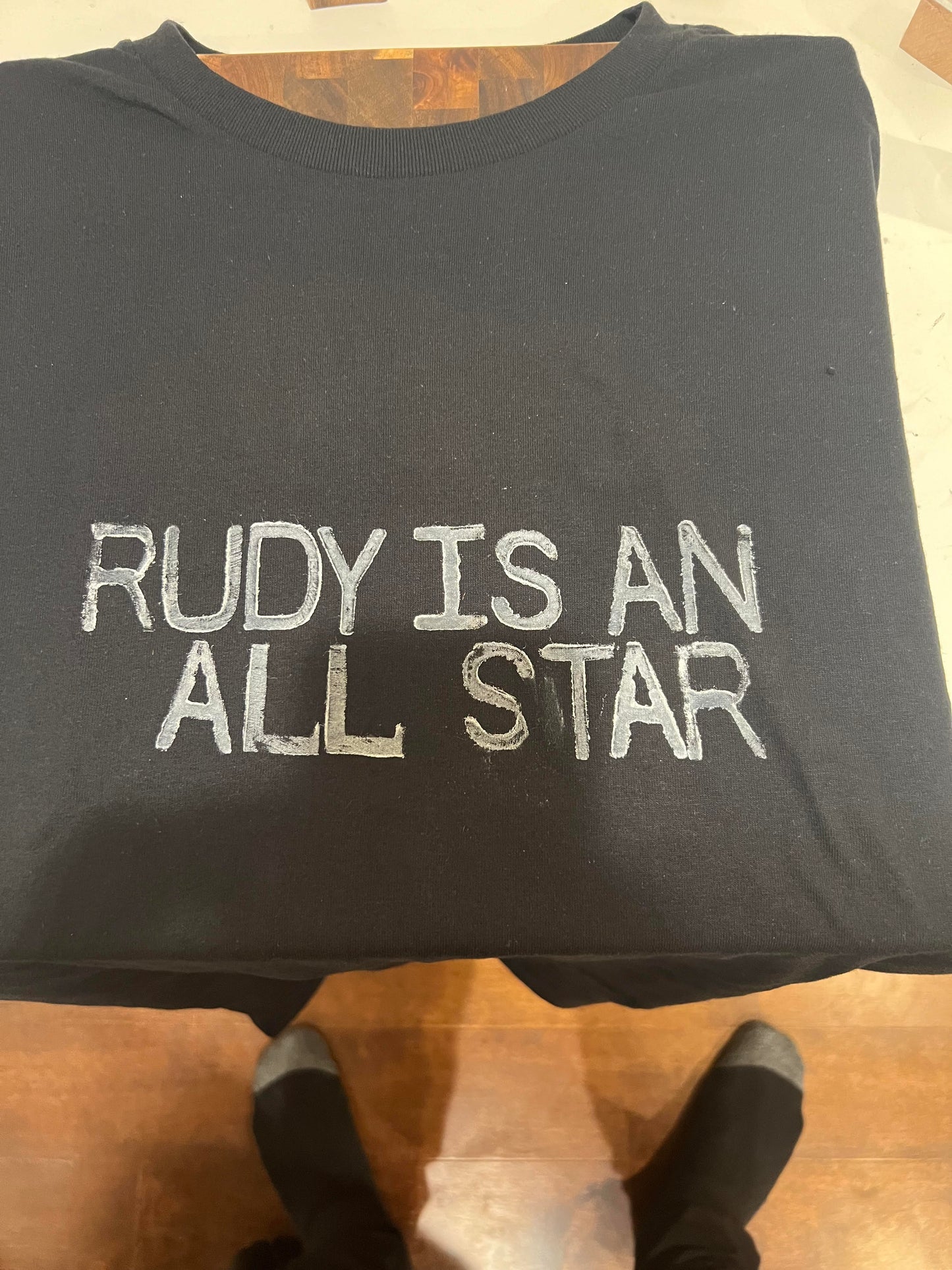 RUDY IS AN ALL STAR